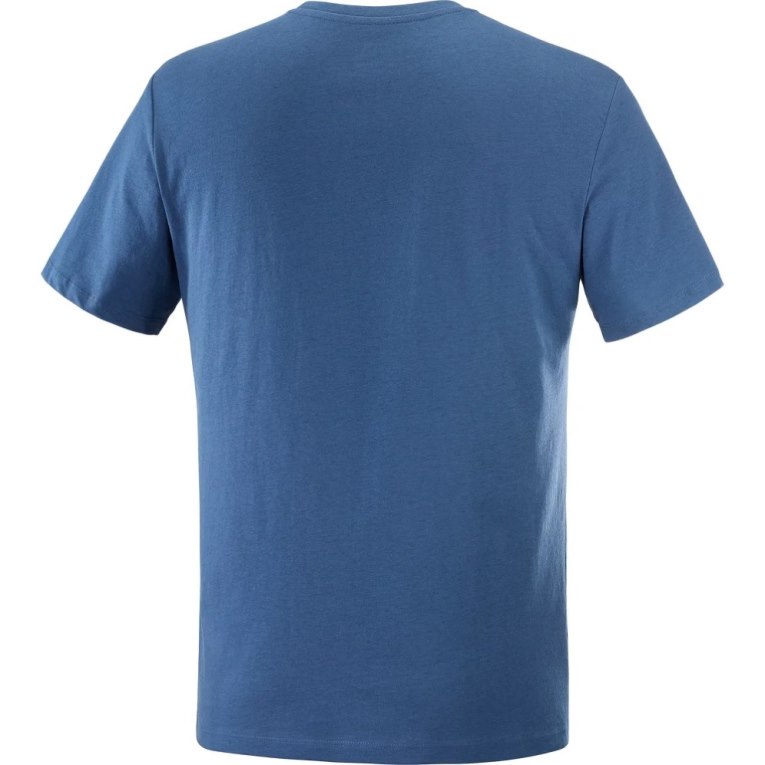 Blue Salomon Outlife Logo Short Sleeve Men's T-Shirts | PH 69435P